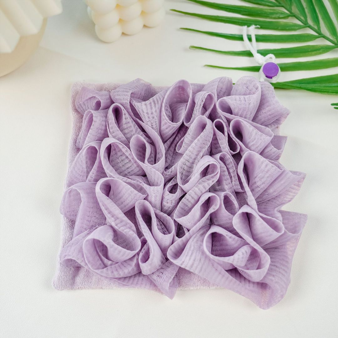 ScrubEase™ Loofah Washcloth