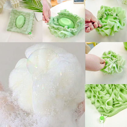 ScrubEase™ Loofah Washcloth