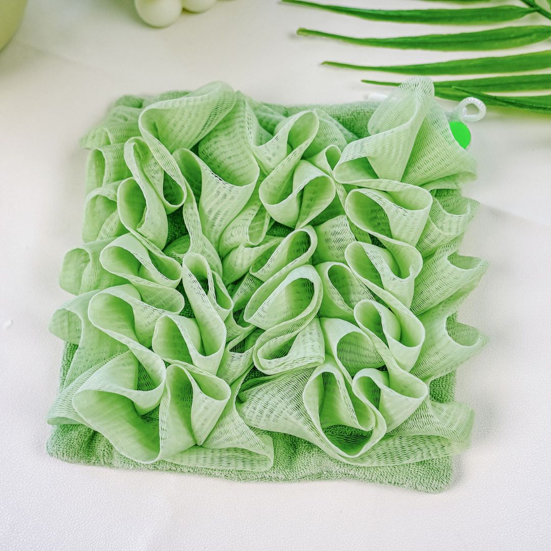 ScrubEase™ Loofah Washcloth