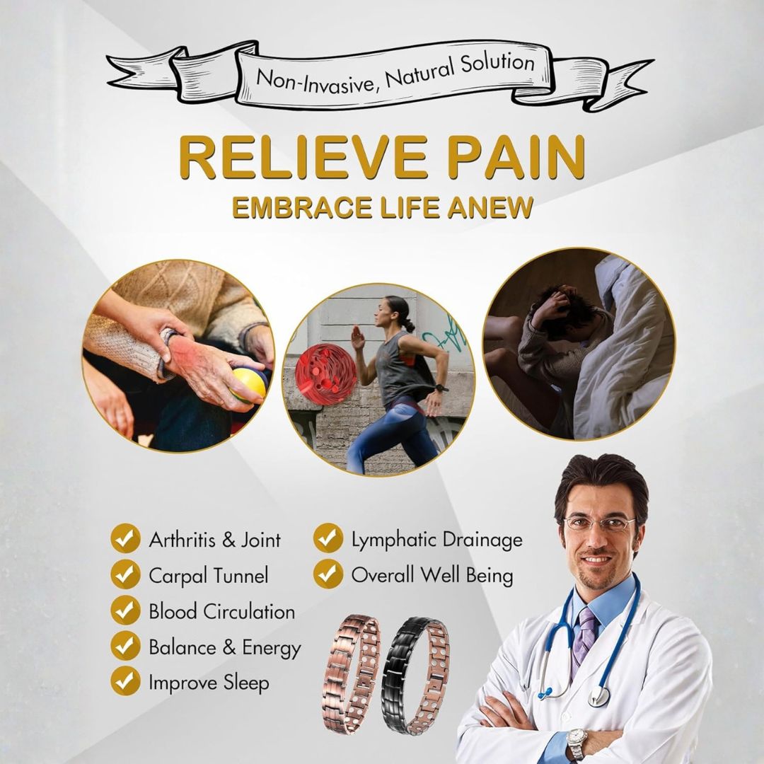 CopperZen™ Magnetic Relief Band