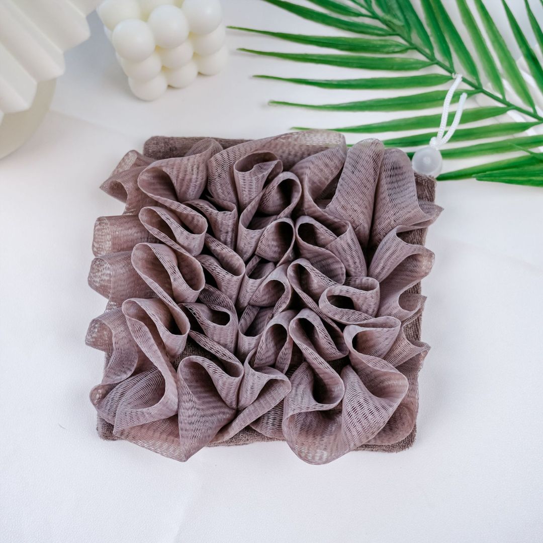 ScrubEase™ Loofah Washcloth